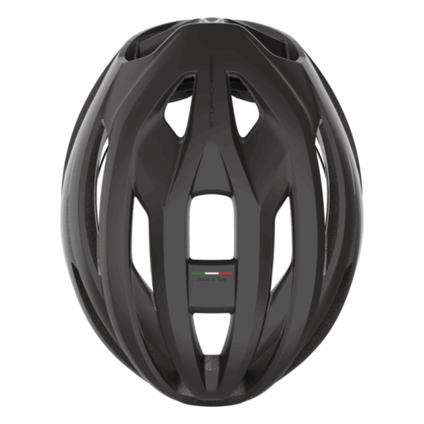 ABUS StormChaser ACE, In-Mold, velvet black fekete kerékpáros sisak - Image 2