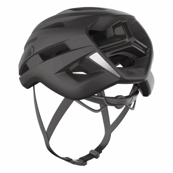 ABUS StormChaser ACE, In-Mold, velvet black fekete kerékpáros sisak - Image 6