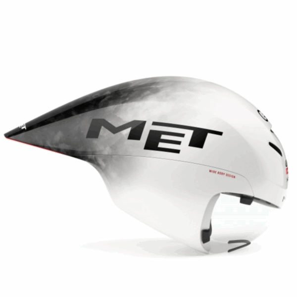 MET Drone Wide Body II UAE Team Edition 2025 kerékpáros időfutam sisak