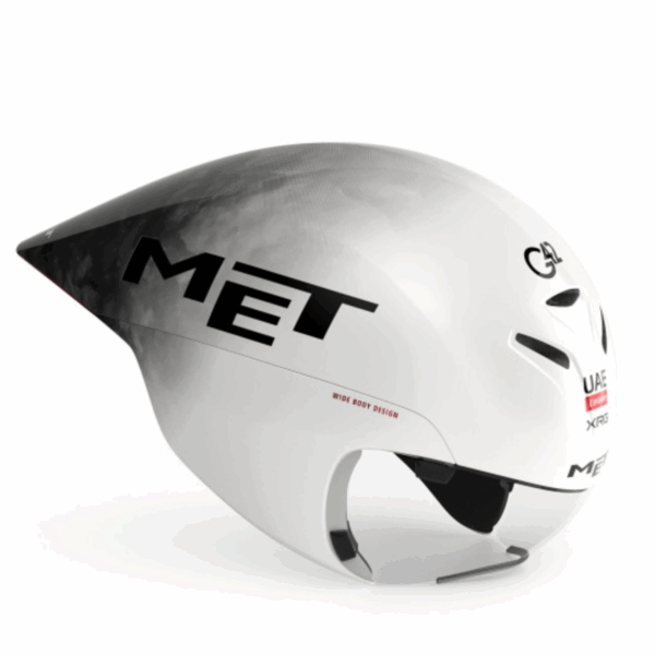 MET Drone Wide Body II UAE Team Edition 2025 kerékpáros időfutam sisak - Image 2
