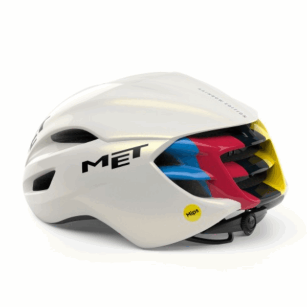 Met Manta Mips Rainbow Limited Edition Kerékpáros Sisak - Image 3
