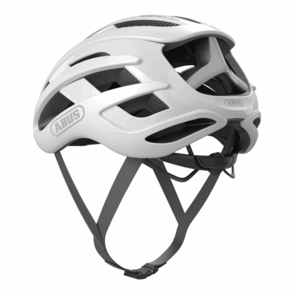 ABUS AirBreaker, In-Mold, polar white matt kerékpáros sport sisak - Image 5
