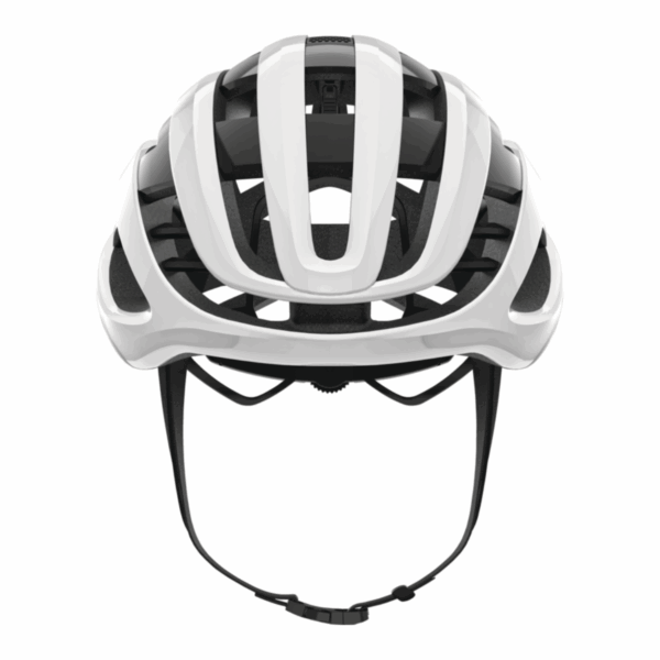 ABUS AirBreaker, In-Mold, polar white shiny fehér kerékpáros sport sisak - Image 2