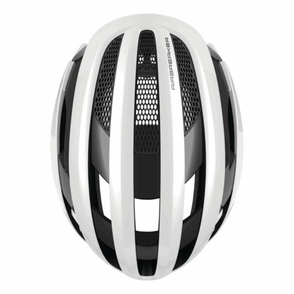 ABUS AirBreaker, In-Mold, polar white shiny fehér kerékpáros sport sisak - Image 4