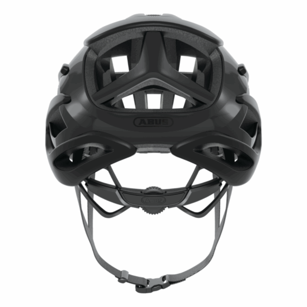 ABUS AirBreaker In-Mold velvet black fekete kerékpáros sport sisak - Image 3