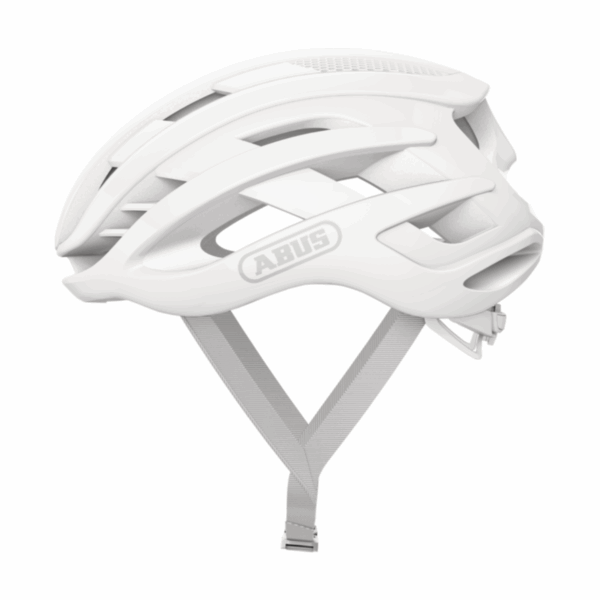 ABUS AirBreaker, In-Mold, pure white fehér kerékpáros sport sisak