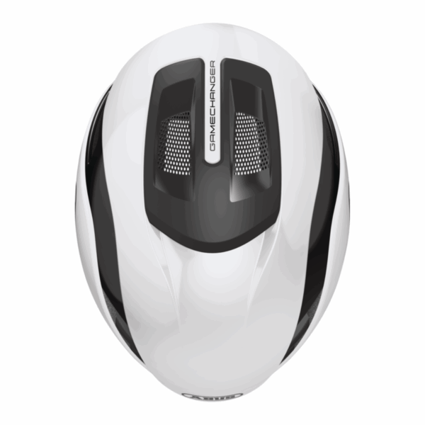 ABUS GameChanger 2.0, In-Mold, shiny white fehér kerékpáros sport sisak - Image 2
