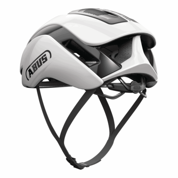 ABUS GameChanger 2.0, In-Mold, shiny white fehér kerékpáros sport sisak - Image 6