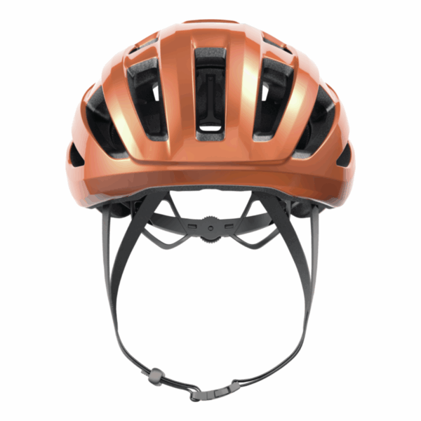 ABUS  Powerdome, In-Mold, goldfish orange narancssárga kerékpáros sisak - Image 3