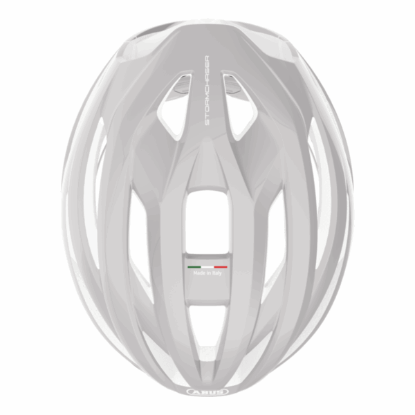 ABUS StormChaser ACE, In-Mold pure grey szürke kerékpáros sisak - Image 2
