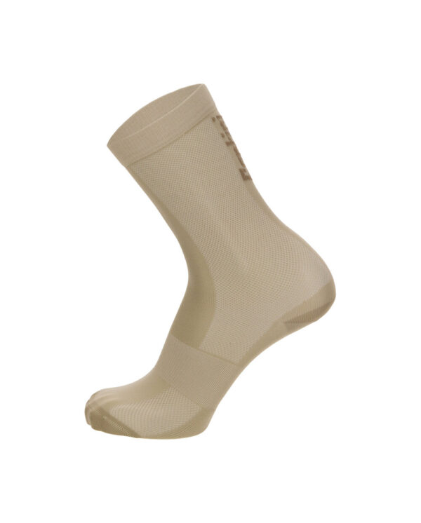 Santini Sock Cappuccino kerékpáros zokni