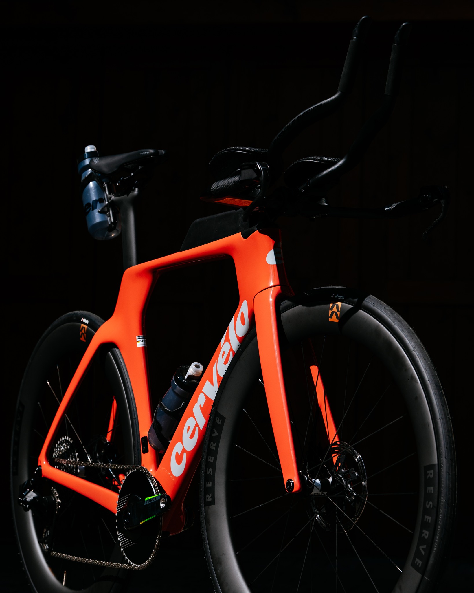 Cervélo P-Series 2025 Extraspectral Mauve narancssárga időfutam kerékpár - Image 2