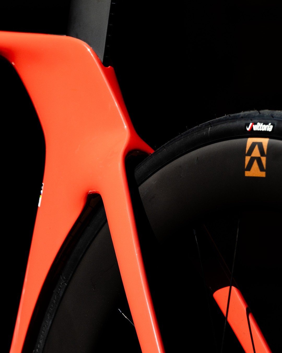 Cervélo P-Series 2025 Extraspectral Mauve narancssárga időfutam kerékpár - Image 4