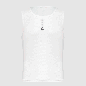 Pissei Sleeveless Baselayer Attaque fehér kerékpáros aláöltözet