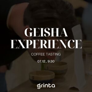 GEISHA EXPERIENCE | Coffee tasting