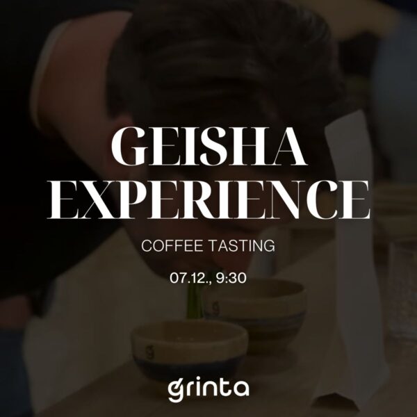 GEISHA EXPERIENCE | Coffee tasting