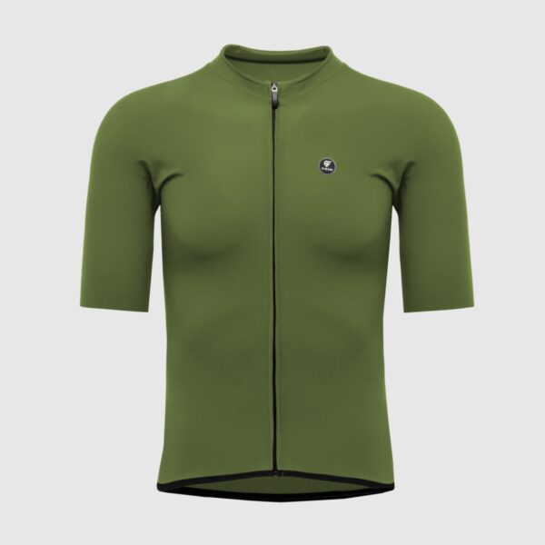 Pissei Primapelle Jersey Verde Militare zöld kerékpáros mez