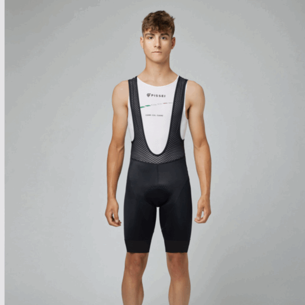 Pissei Prime Bibshort fekete kerékpáros rövidnadrág - Image 2
