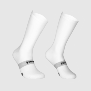 Pissei Prime Socks fehér kerékpáros zokni