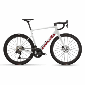 Cervélo Caledonia-5 2025 Vanilla/Cherry országúti kerékpár