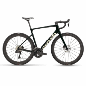 Cervélo Caledonia-5 2025 Emerald/Cream országúti kerékpár