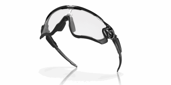 Oakley Jawbreaker Polished Black Clear/Black Photocromatic kerékpáros szemüveg - Image 2