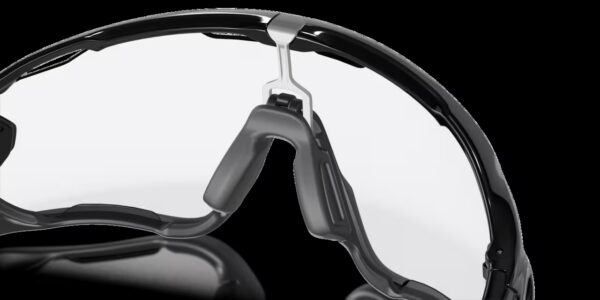 Oakley Jawbreaker Polished Black Clear/Black Photocromatic kerékpáros szemüveg - Image 4