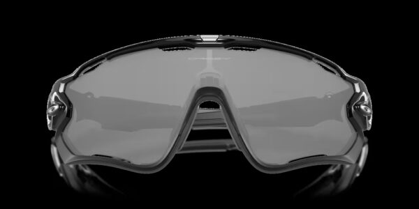 Oakley Jawbreaker Polished Black Clear/Black Photocromatic kerékpáros szemüveg - Image 5