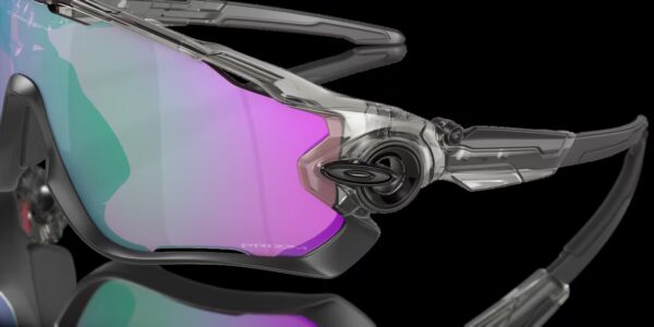 Oakley Jawbreaker Grey/Black Prizm Road Jade kerékpáros napszemüveg - Image 4