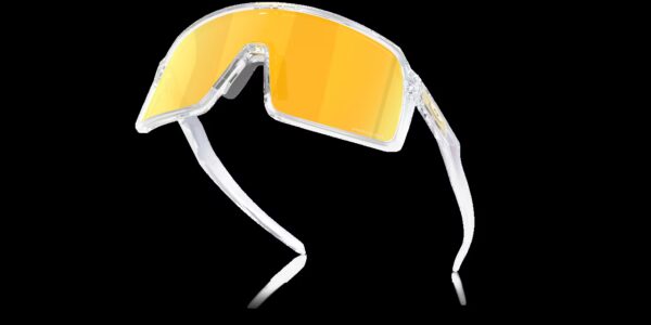 Oakley Sutro Clear Pacific Glass w/Prizm 24K kerékpáros napszemüveg - Image 2
