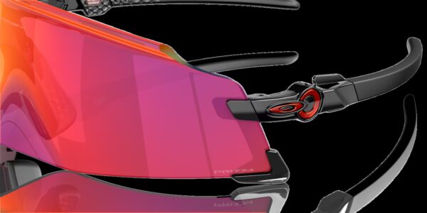 Oakley Kato Polished Black/Prizm Road kerékpáros napszemüveg - Image 3