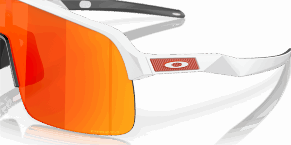 Oakley Sutro Lite Matte White w/ prizm ruby kerékpáros napszemüveg - Image 3