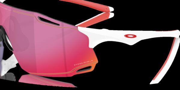 Oakley Cybr Dyno Pol White w/Prizm Road kerékpáros napszemüveg - Image 3