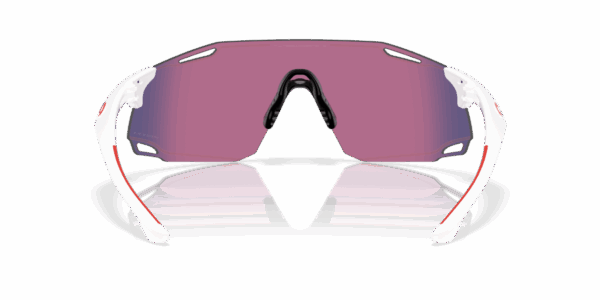 Oakley Cybr Dyno Pol White w/Prizm Road kerékpáros napszemüveg - Image 5