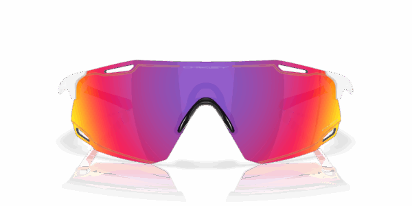 Oakley Cybr Dyno Pol White w/Prizm Road kerékpáros napszemüveg - Image 6