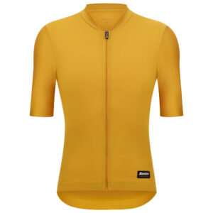 Santini RTR Okkersárga unisex kerékpáros mez