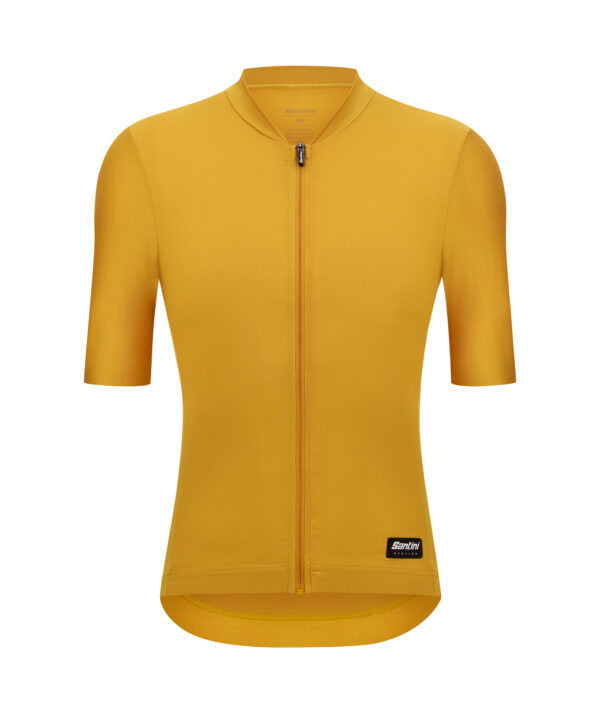 Santini RTR Okkersárga unisex kerékpáros mez