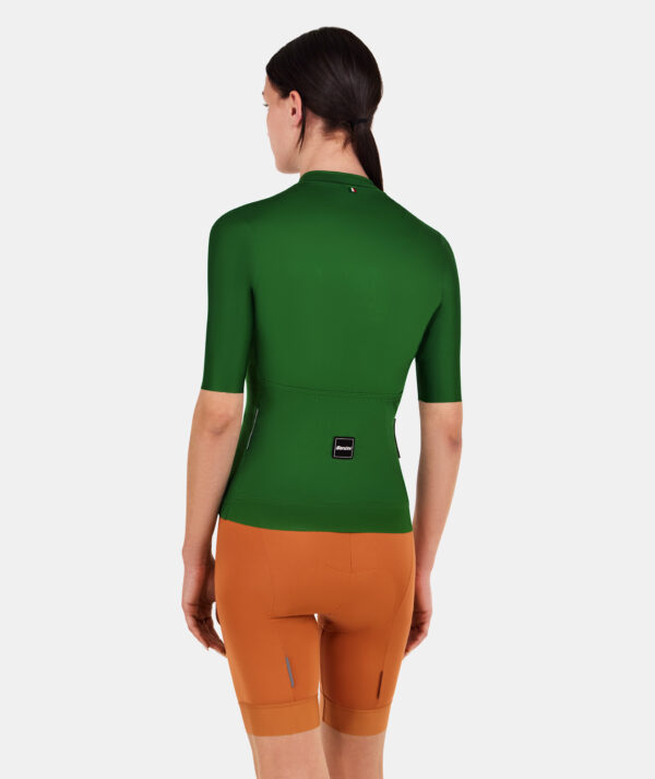 Santini RTR Terepzöld unisex kerékpáros mez - Image 2