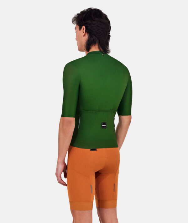 Santini RTR Terepzöld unisex kerékpáros mez - Image 4