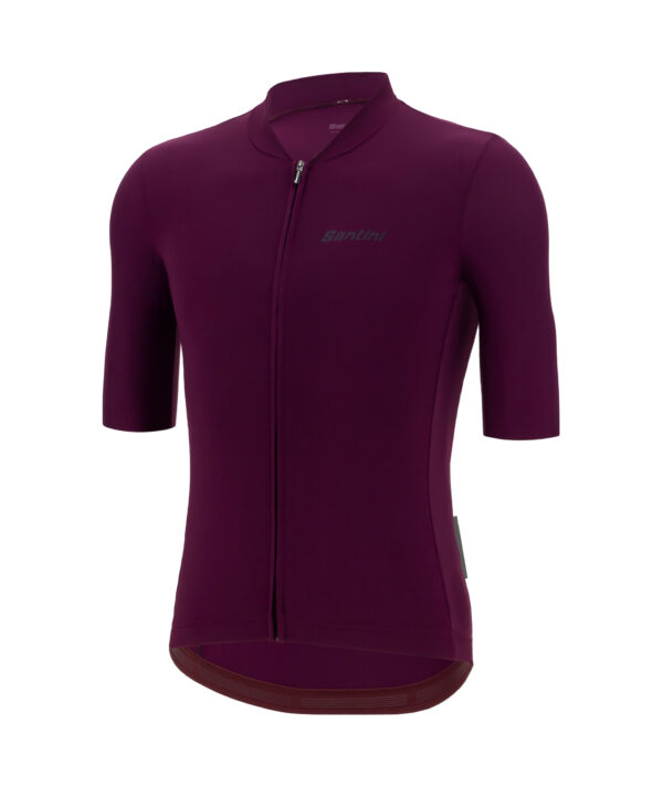 Santini SENS Burgundi LiIa unisex kerékpáros mez - Image 2
