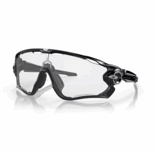 Oakley Jawbreaker Polished Black Clear/Black Photocromatic kerékpáros szemüveg