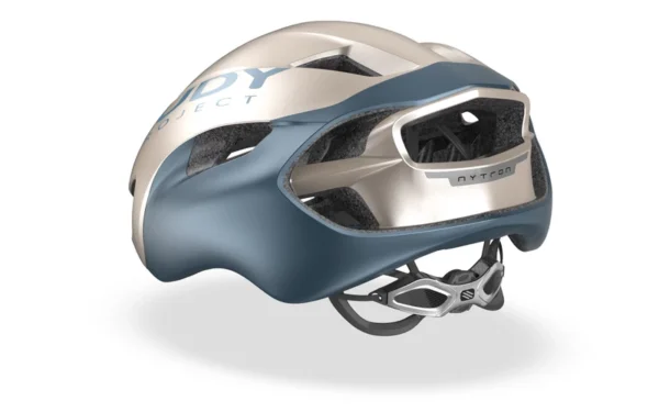 Rudy Project Nytron Champagne/Blue Avio Limited Edition kerékpáros bukósisak - Image 4