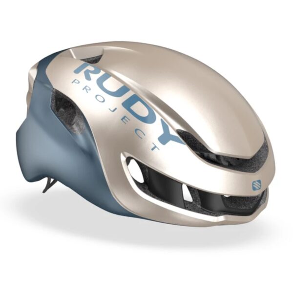 Rudy Project Nytron Champagne/Blue Avio Limited Edition kerékpáros bukósisak