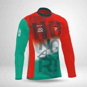 Magyar Kerékpár Válogatott MTB Long trikolor kerékpáros mez