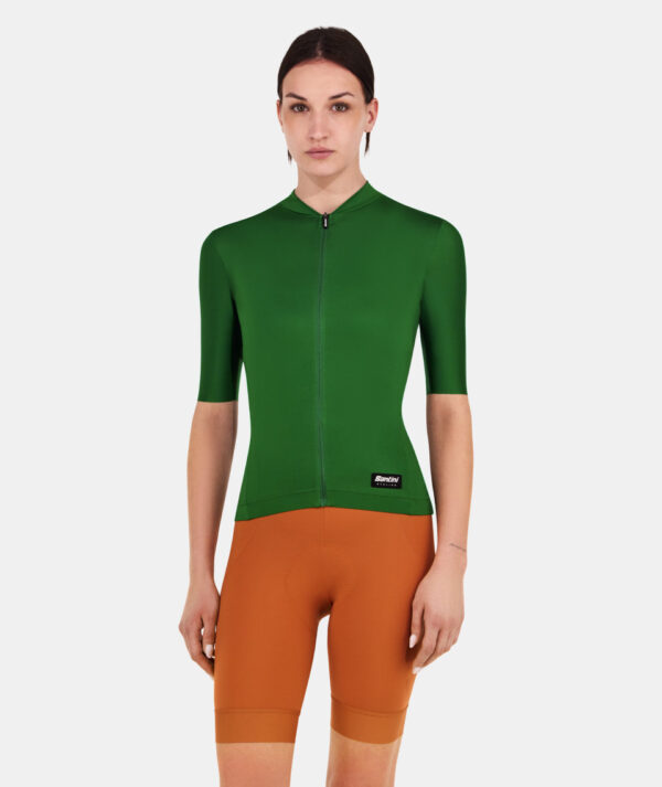 Santini RTR Terepzöld unisex kerékpáros mez - Image 5
