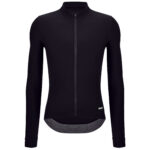 Santini Ready To Ride Thermo Fekete unisex hosszú ujjú kerékpáros mez