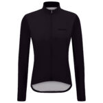 Santini Ready To Ride fekete unisex kerékpáros széldzseki