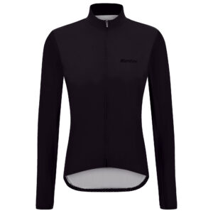 Santini Ready To Ride fekete unisex kerékpáros széldzseki