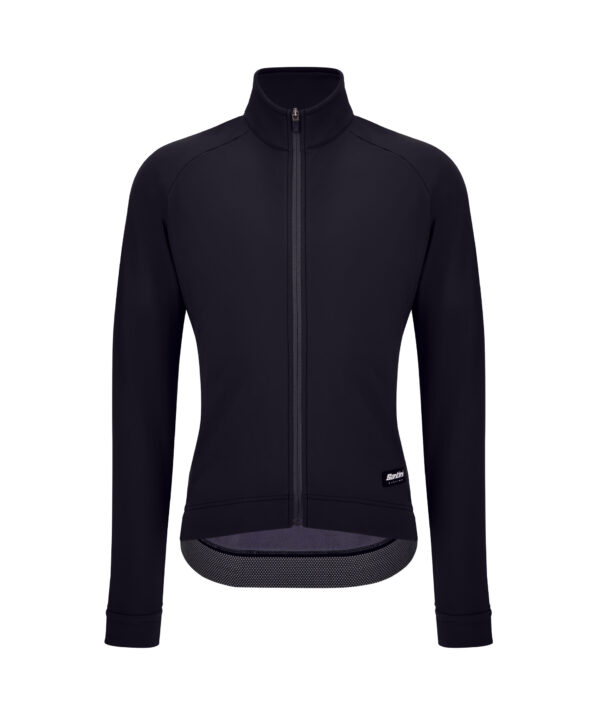 Santini Ready To Ride Thermo fekete férfi téli kerékpáros dzseki