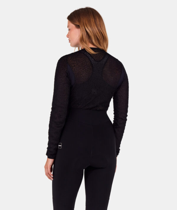 Santini Alpha Baselayer fekete kerékpáros aláöltöző - Image 5
